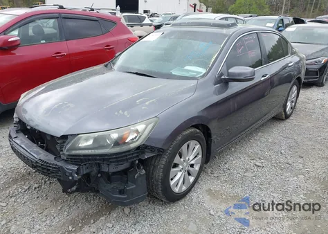 2013 Honda Accord Ex-L из США, поврежденный, VIN 1HGCR2F87DA170417